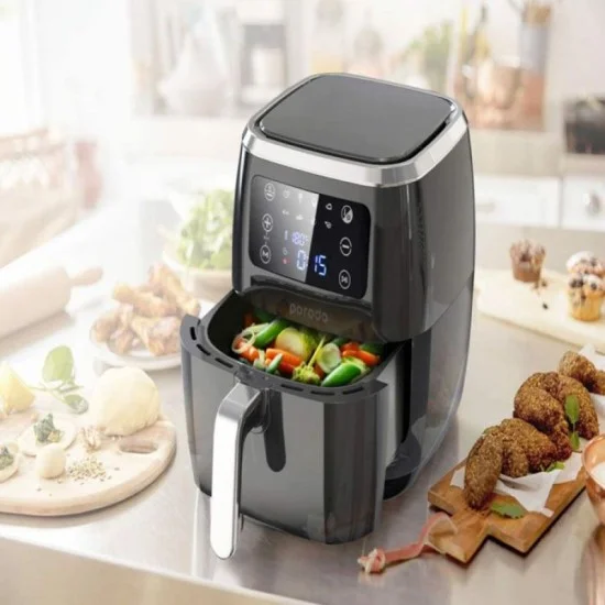 Porodo Lifestyle Smart Air Fryer with App Control 6L - Black